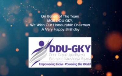 Birthday wishes to Honourable Founder Chancellor by the MGR DDU GKY