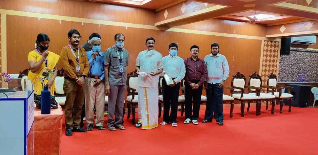 Book Release Function by the Department of Tamil in commemoration of Founder Chancellor’s Birthday