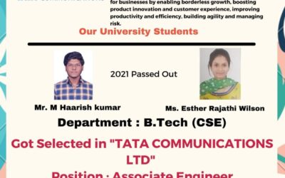 Department of Placement and Training 2021 passed out