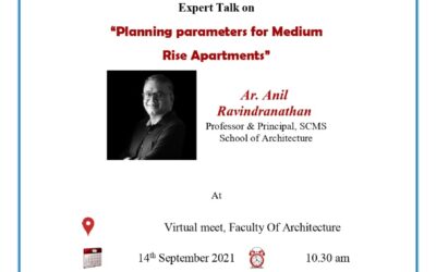 Expert Talk on Planning Parameters for Medium Rise Apartments