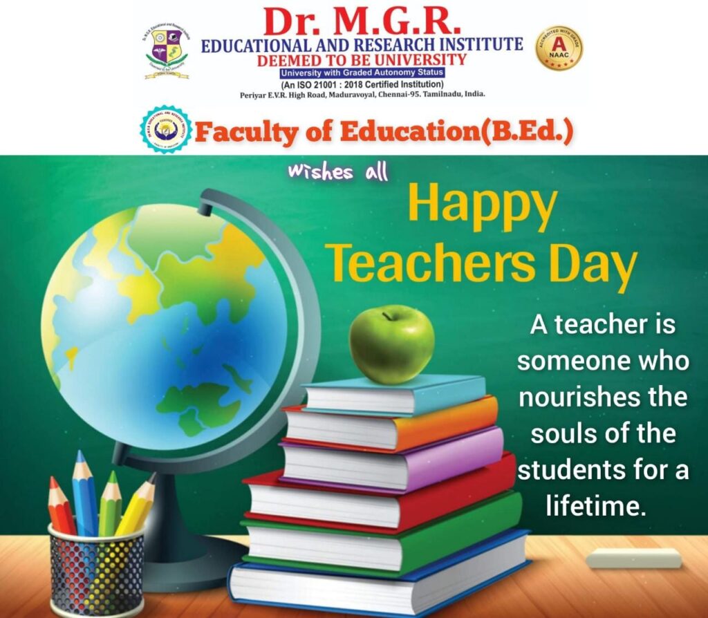 Faculty of Education - Happy Teachers Day Wishes