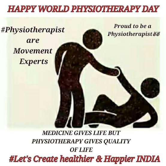 Department of Physiotherapy wishing “Happy Physiotherapy Day”