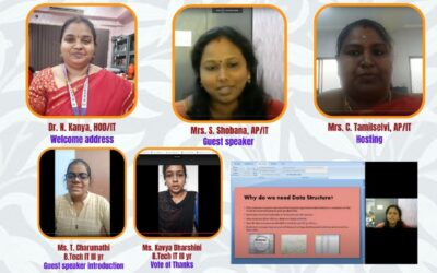 Guest lecture on “Data Structures in Real Life”