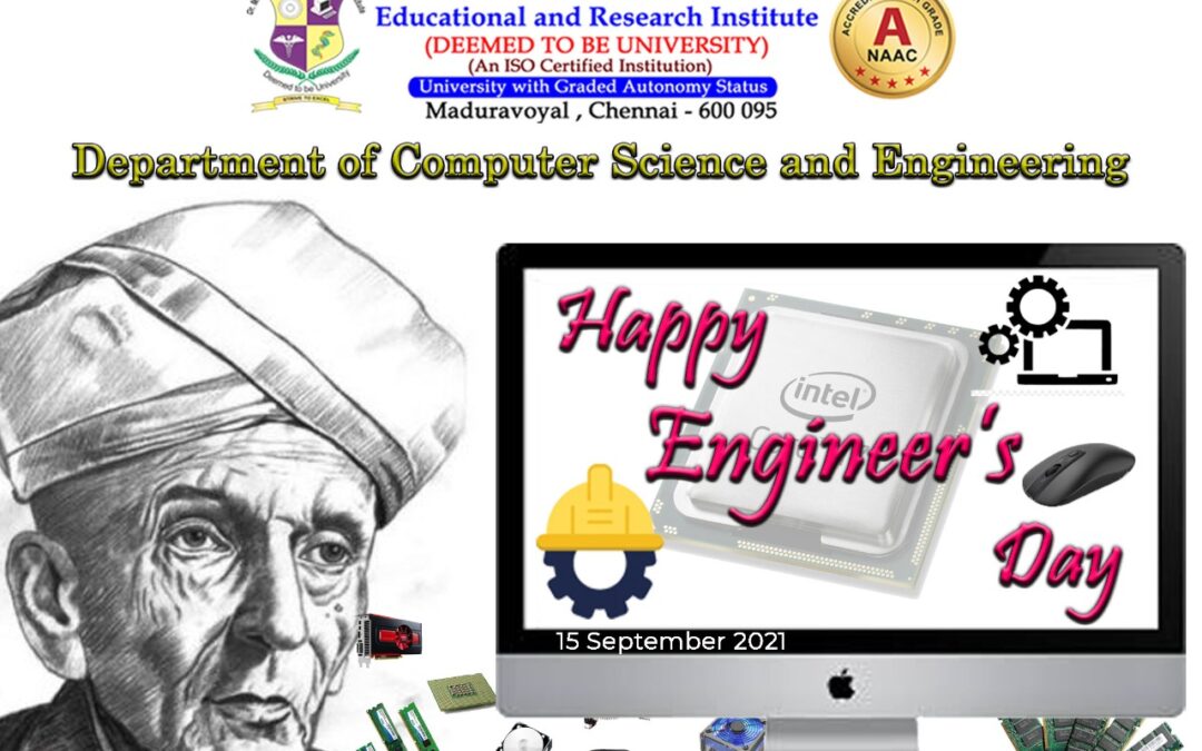 Happy Engineers Day by Department of Computer Science & Engineering