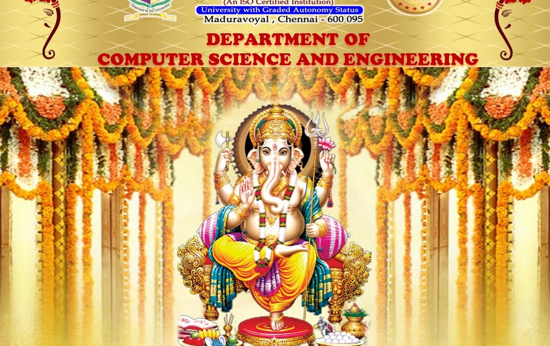 “Happy Ganesh Chaturthi 2021” – Department of Computer science and engineering