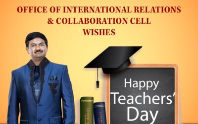 International Relations & Collaboration Cell Wishes a Happy Teachers Day