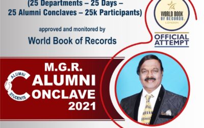 Announcement of World Book of Records Alumni Conclave