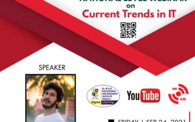 National level Webinar on “Current Trends in IT” by the Department of Computer Science