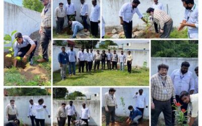 Plantation campaign on behalf of Founder Chancellor’s Birthday Celebration by Department of Mechanical Engineering associated with NSS