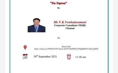 Professional Society Event on Six Stigma
