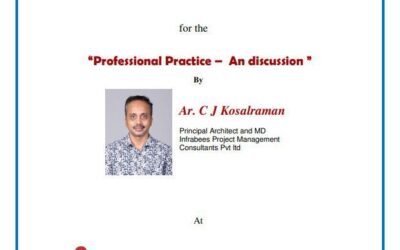 Webinar on “Professional Practice — An Discussion” by Faculty of Architecture