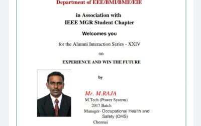 Alumni Interaction Series XXIV on Experience and Win the Future