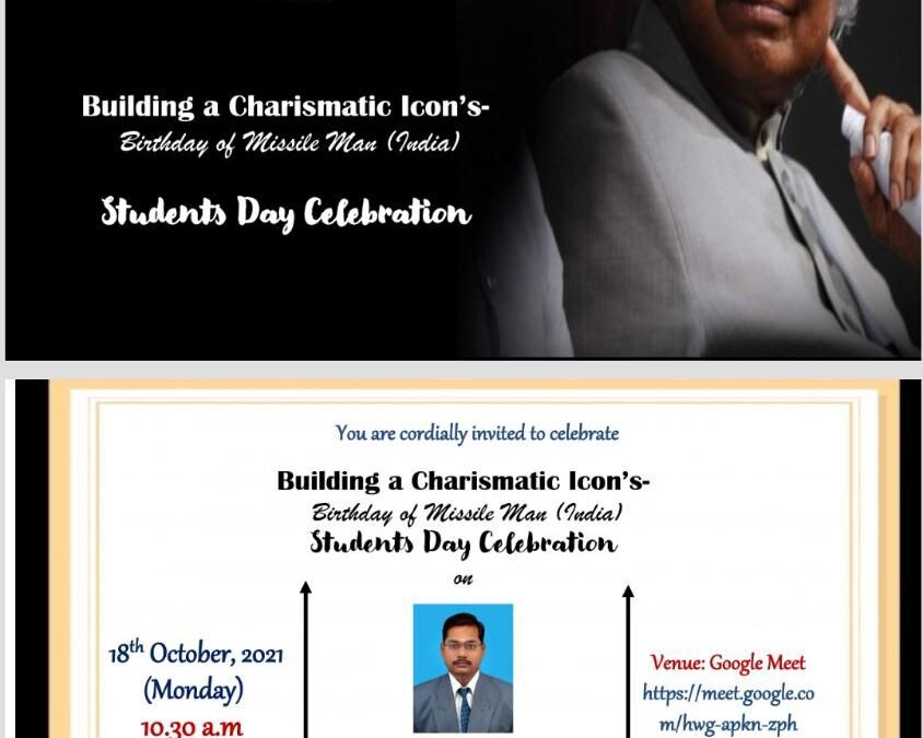 Birthday of the Missile Man-Students Day Celebration