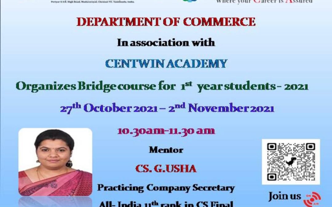 Bridge Course for First Year Students