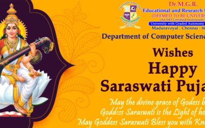 Department of Computer Science & Engineering Wishes Happy Saraswathi Pooja