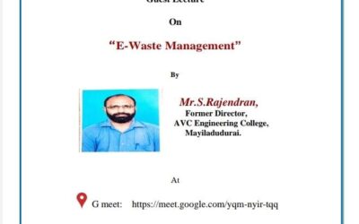 Guest Lecture on E-Waste Management