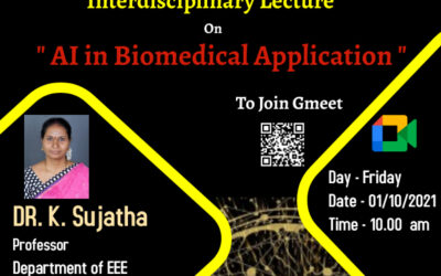 Interdisciplinary Lecture on AI in Biomedical Application