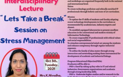 Interdisciplinary Lecture on “Lets Take a Break.”