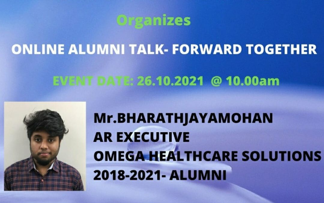 Online Alumni Talk-Forward Together