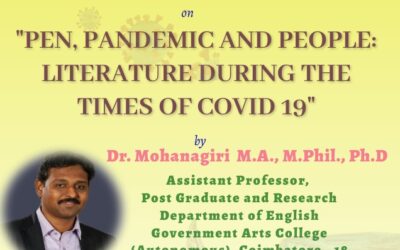 Pen, Pandemic and People: Literature during the times  of Covid19