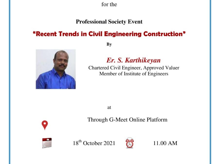 Recent Trends in Civil Engineering Construction