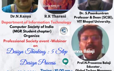Webinar on Design Thinking and 5-Step Design Process