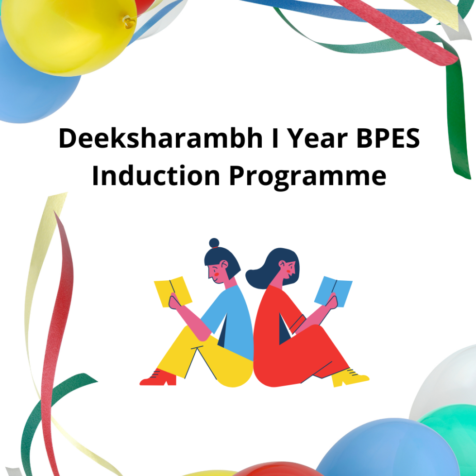 Report On 5 Days Deeksharambh I Year BPES Induction Programme | Dr. M.G ...