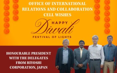 Diwali Wishes from Office of International Relations and Collaboration Cell