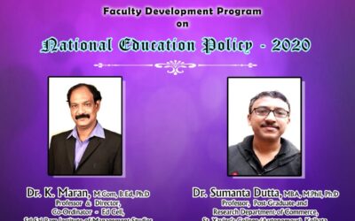 Faculty Development Program on National Education Program 2020