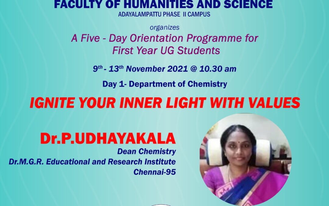 “Ignite your Inner Light with Values”