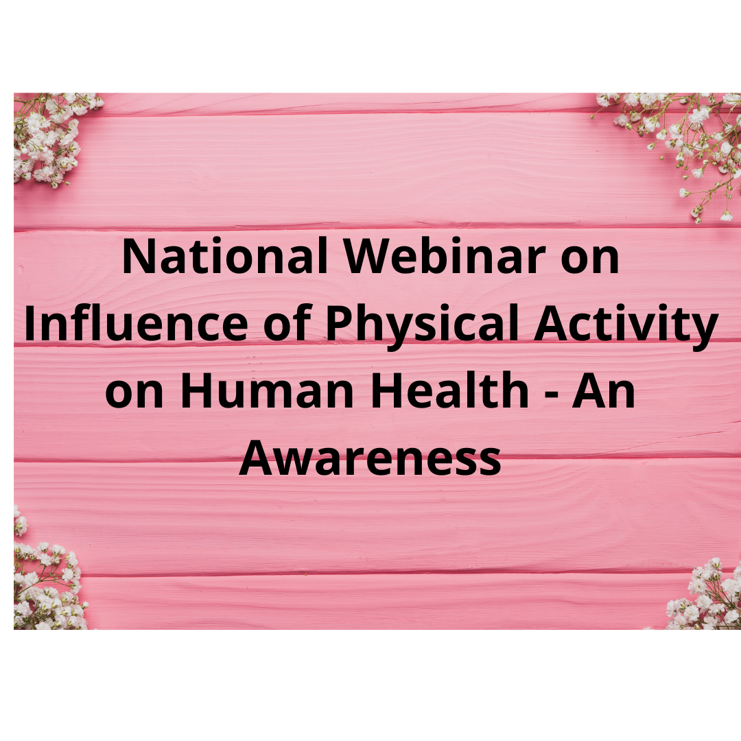 national-webinar-on-influence-of-physical-activity-on-human-health-an