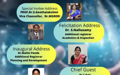 Online First Year Inauguration
