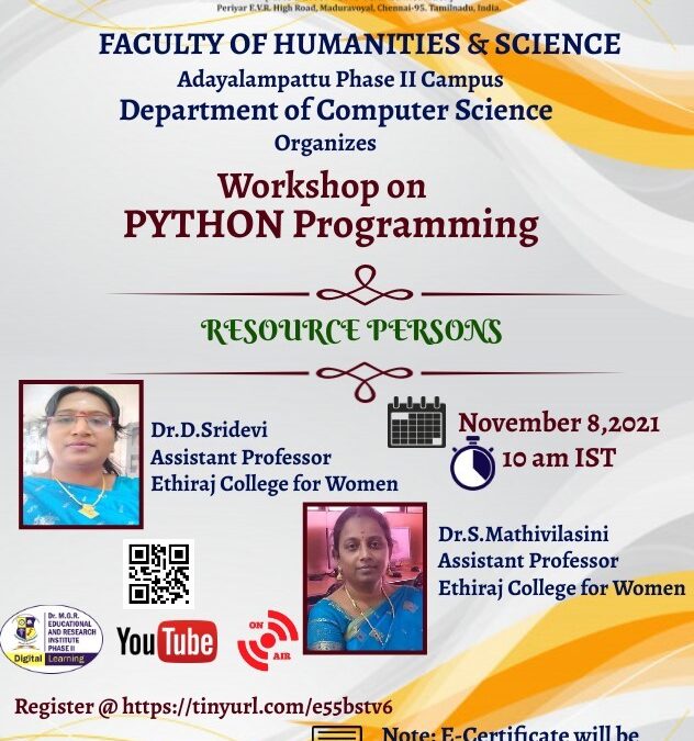 Workshop on Python Programming